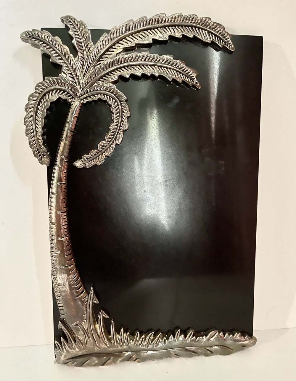 Godinger Silver Art Co Palm Tree Black Marble Cheese Board Serving Tray